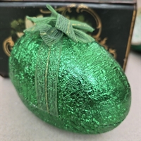 papaeg-paaskeaeg-groent-glimmer-folie-groen-sloefe-gammelt-paaskepynt